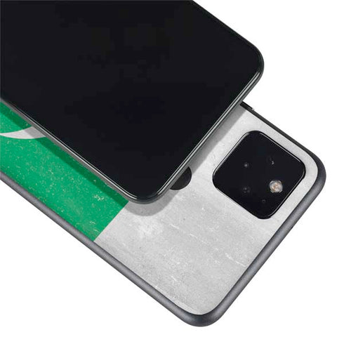 Pakistan Flag Distressed Google Pixel 5 Skin